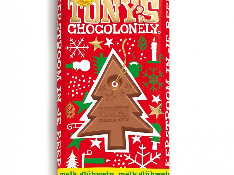 Tony's kerstchocolade melk gluhwein
